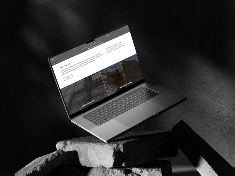 web per estudi d'arquitectura